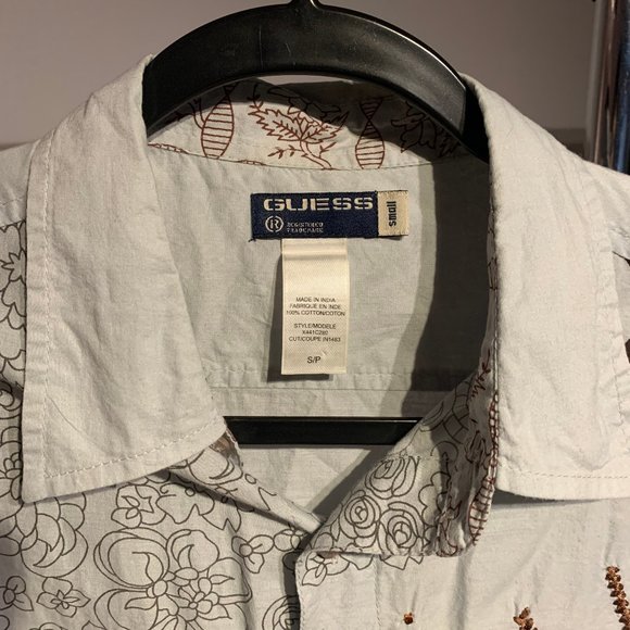 Guess long-sleeve shirt - Men's Samll - Picture 2 of 8